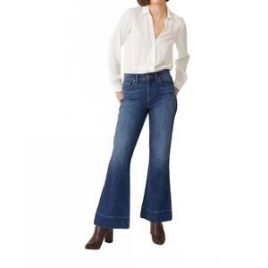 NEW LEVEL99 claudia flare jean in blue mood